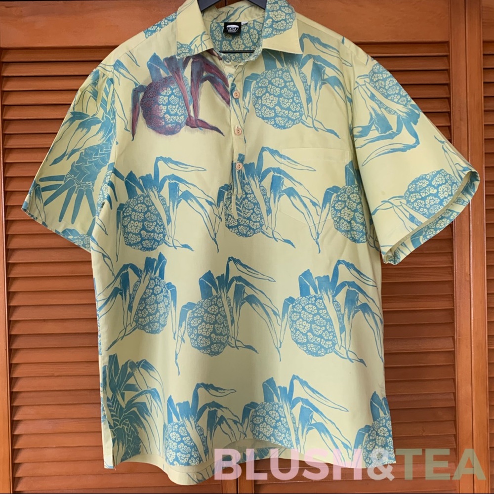 Rare Tutuvi Pullover Aloha Shirt